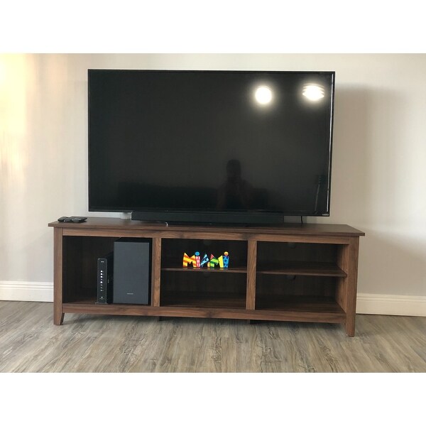 Rustic Farmhouse 70 Inch Wood Tv Media Stand Console On Rustic Farmhouse 70 Inch Wood Tv Media Stand Console On Free Shipping Today 21505038