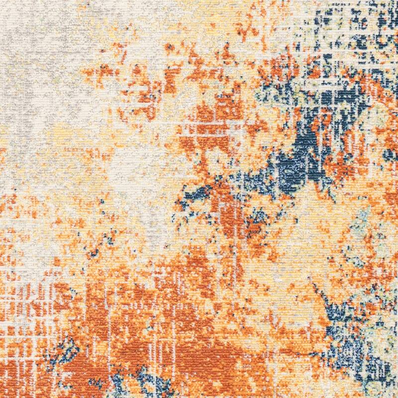 Livabliss Purobi Modern Abstract Indoor/ Outdoor Area Rug