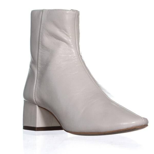Shop Loeffler Randall Carter Zip Up Ankle Boots Stone Leather 5 5 Us Overstock 25399900