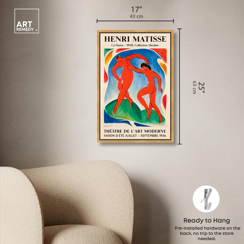 Dance by Henri Matisse Canvas by Art Remedy