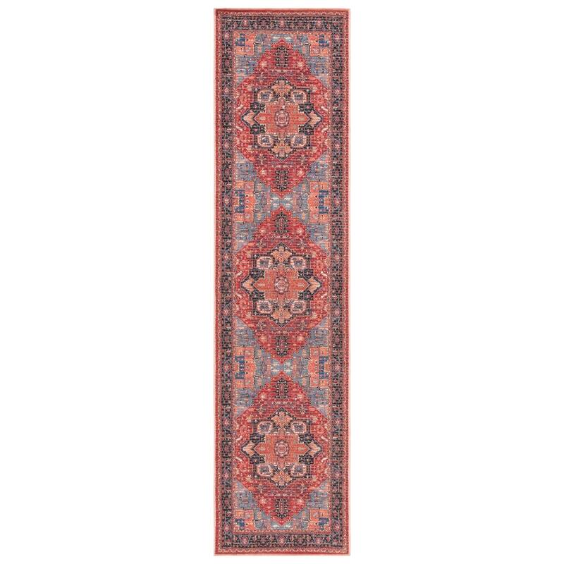 SAFAVIEH Serapi Machine Washable Slip Resistant Martina Rug