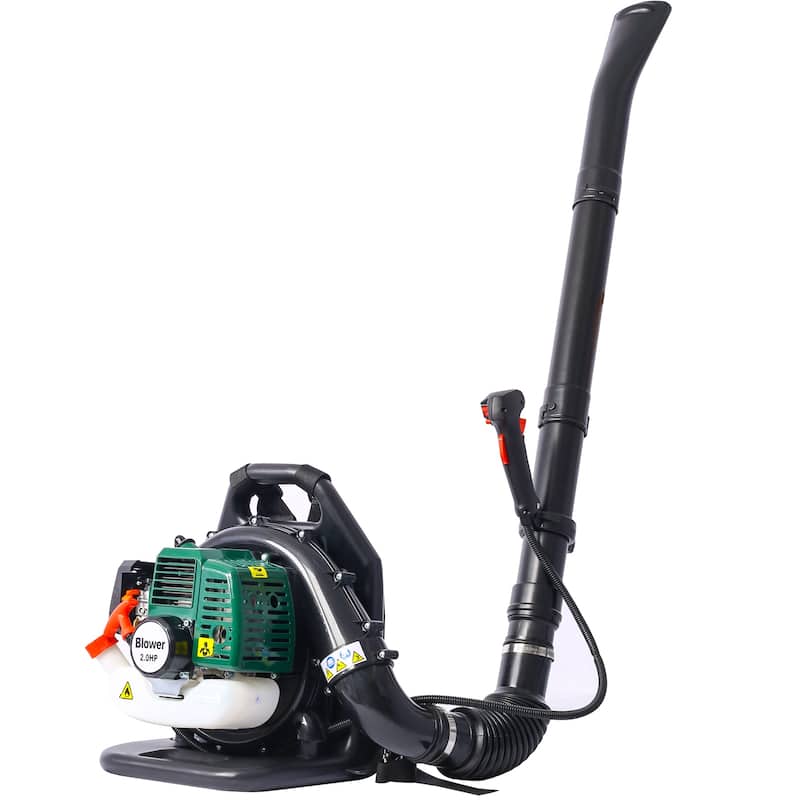 Osakapro 52CC 2-Cycle Gas Backpack Leaf Blower with extention tube - Green