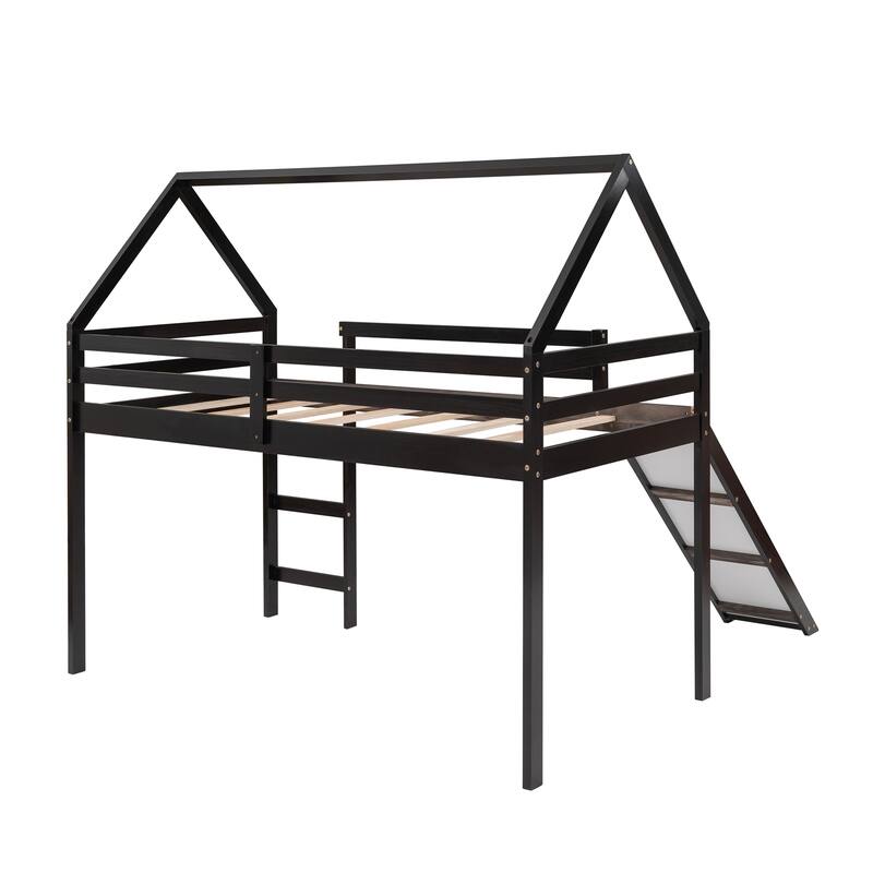 Loft Bed with Slide, House Bed with Slide On Sale Bed Bath & Beyond