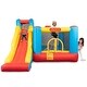 preview thumbnail 1 of 9, Leadzm Kids Inflatable Bounce House Safety Jumper Slide with 450W Blower