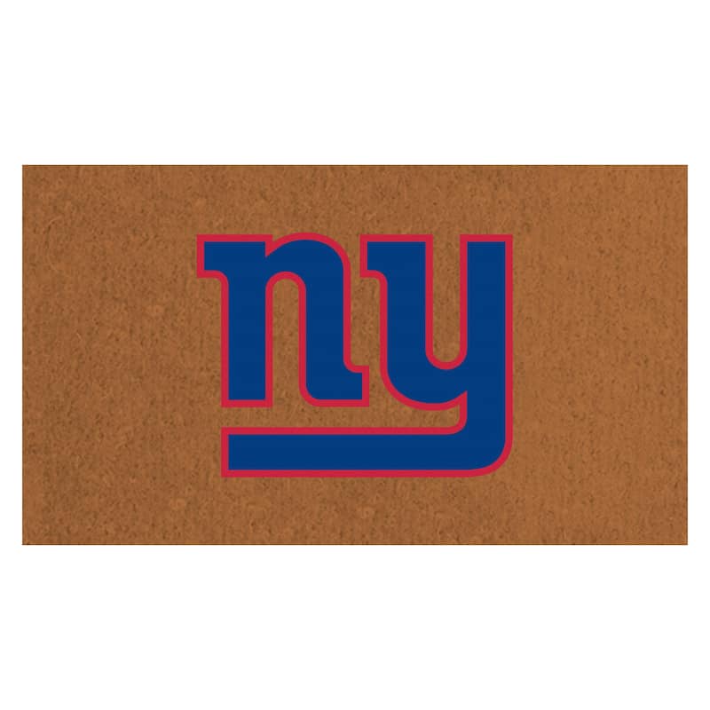 New York Giants Full Color Indoor/Outdoor Coir Mat - 28" x 16"