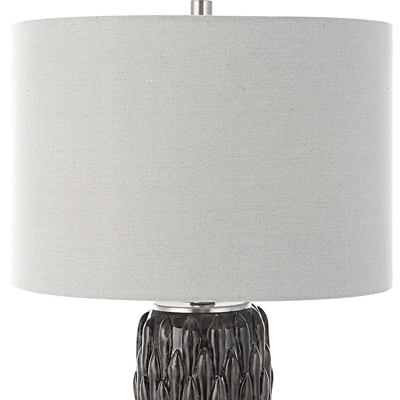 Uttermost Nettle Textured Table Lamp - 26.5 x 15.5 x 15.5