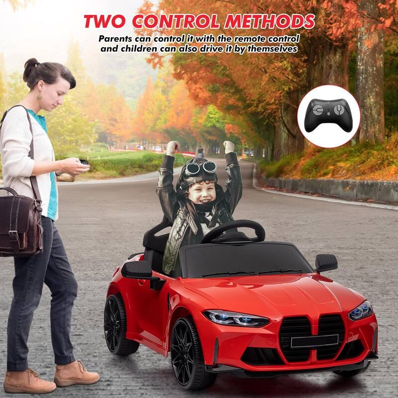 12V Toddler Electric Vehicle,Sports Car with Remote Control