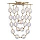 preview thumbnail 7 of 5, Golden Lighting 9013-28 Pearla 29" Wide Multi Light Pendant