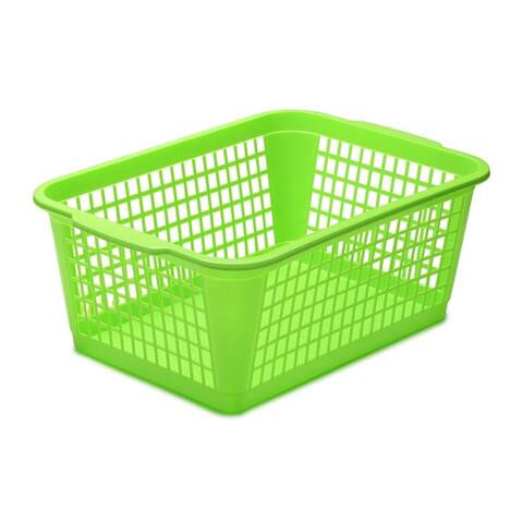 YBM Home Large Plastic Storage Basket for Organizing
