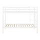preview thumbnail 17 of 41, Twin over Twin Wooden Bunk Bed,High Guardrail,Ladder,Kids Teens,Dorm
