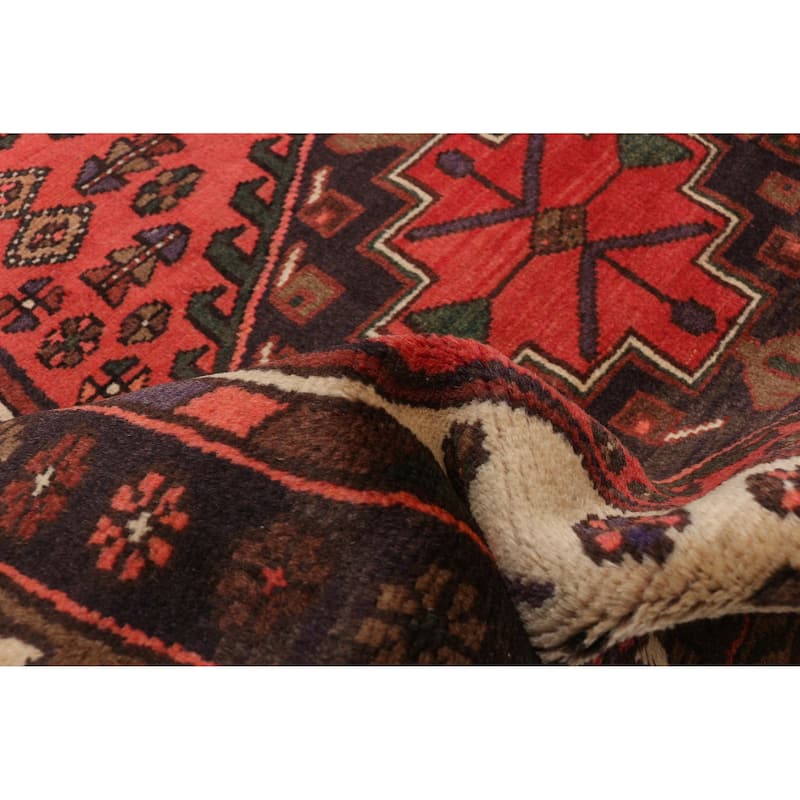 ECARPETGALLERY Hand-knotted Konya Red Wool Rug - 3'0 x 6'0