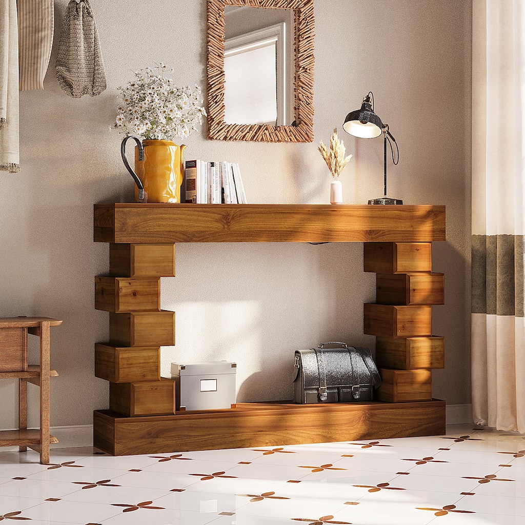 Versatile Console Table Entryway Table Hallway Table for Living Room, Side Table Sofa Table Accent Table