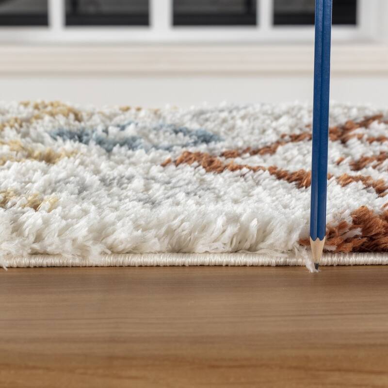 Loft Shag GC_CZY1003 Ivory Shaggy Area Rug
