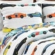 preview thumbnail 11 of 18, Lush Decor Race Cars Print 3-Piece Quilt Set