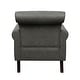 preview thumbnail 67 of 131, Mid-Century Modern Accent Chairs with Nailhead Trim