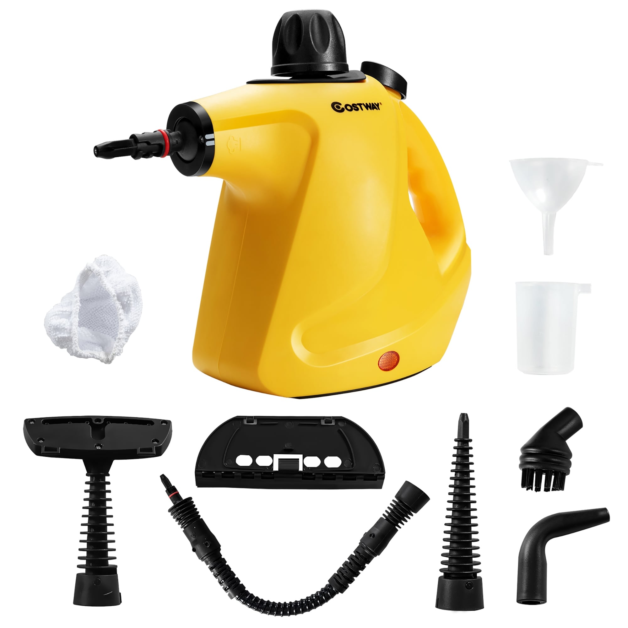 Heavy Duty Household Multipurpose Steam Cleaner with 18 Accessories -  Costway