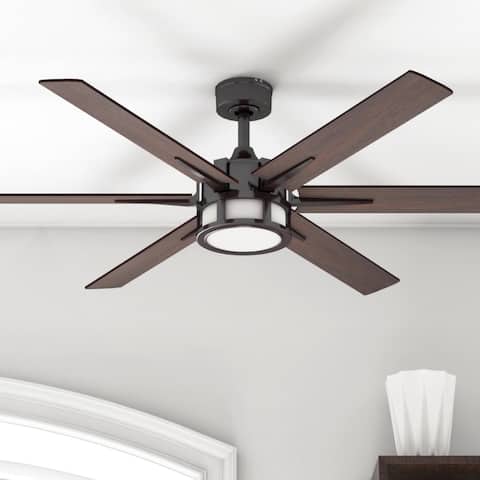 Honeywell Kaliza LED 6-blade 56-inch Espresso Bronze Ceiling Fan with Remote