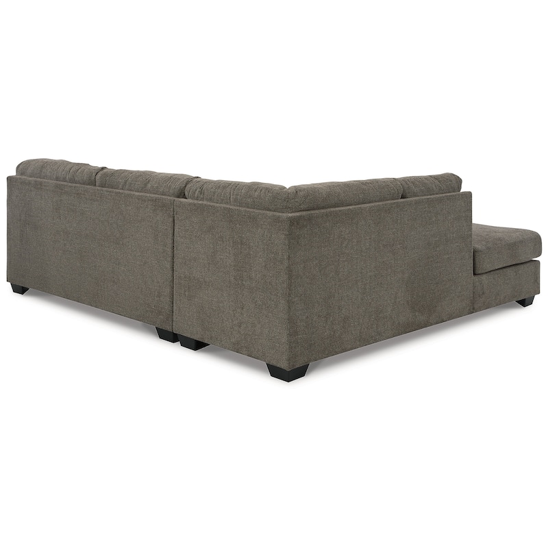 Signature Design by Ashley Mahoney 2-Piece Sleeper Sectional with Chaise - 105"W x 90"D x 37"H