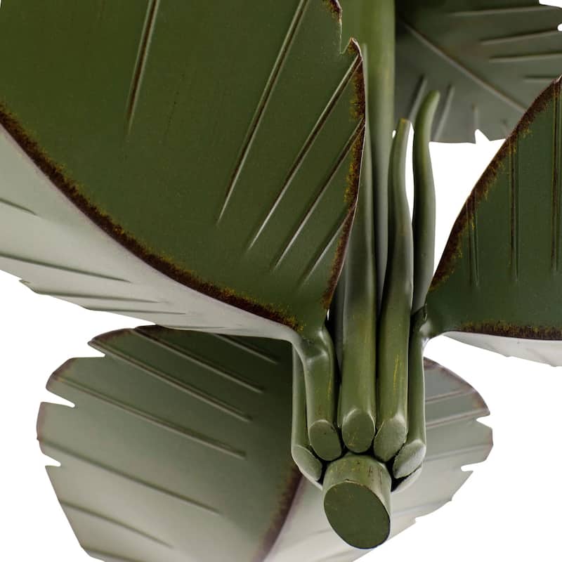 Banana Leaf 3-Light 24-Inch Tropical Ceiling Light
