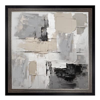 Masterpiece Art Gallery| Muted II by Annabelle Hall - Framed Canvas Art Print