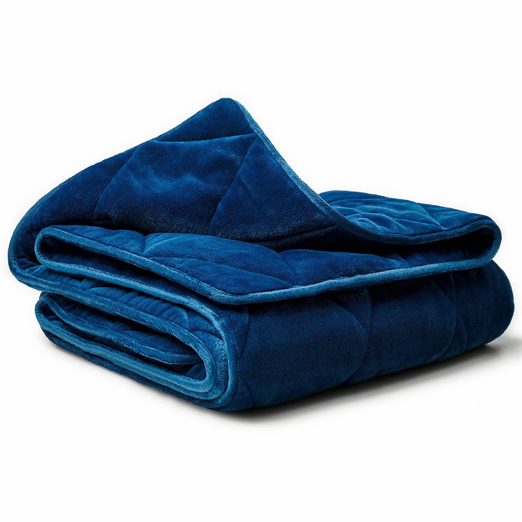 Navy blue velvet throw blanket online