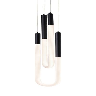 AFX ADEP0606LAJUD Adel 4" Wide LED Abstract Multi Light Pendant