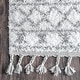 preview thumbnail 12 of 61, Nuloom Vasiliki Moroccan Shag Tasseled Area Rug