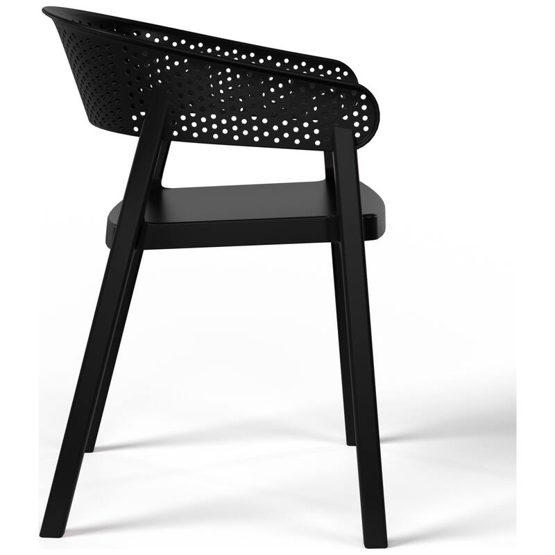 Frond and Form 4-Person Outdoor Square Dining Set
