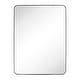 preview thumbnail 75 of 123, TEHOME Kengston Modern & Contemporary Rectangular Bathroom Vanity Mirror