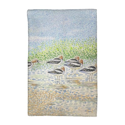 Summer Avocets Kitchen Towel - 16x25