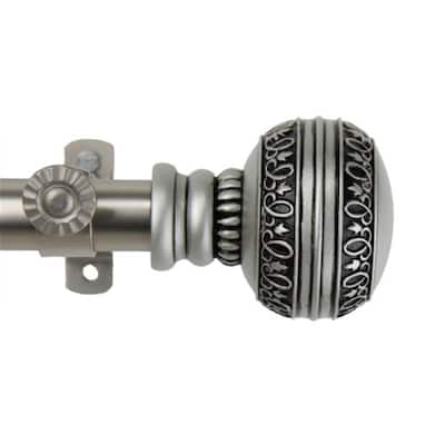 16 Inch Curtain Rod - Home Imports Emporium Ornament Drapery Rod - Elegant Home Decor - 170