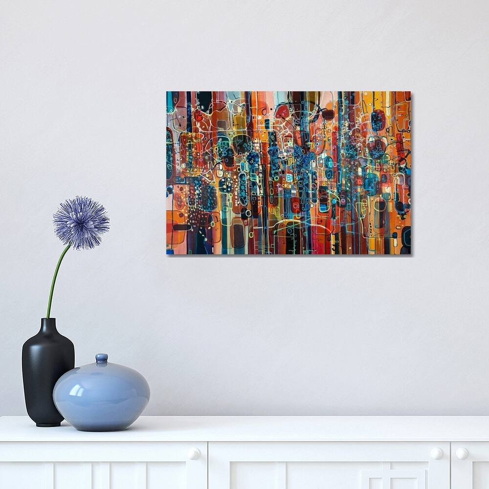 iCanvas "Wild Red" by Rebecca Moy Canvas Print
