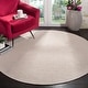 preview thumbnail 13 of 71, SAFAVIEH Montauk Glyn Handmade Cotton Area Rug 6' x 6' Round - Ivory/Beige