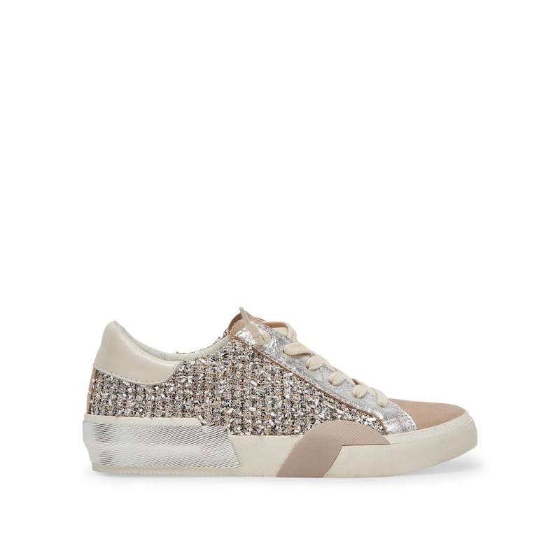 Dolce Vita Zina Leather Lace-Up Sneaker