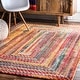 preview thumbnail 12 of 28, Nuloom Hargis Labyrinth Area Rug 5' x 8' - Light Multi - Rectangle