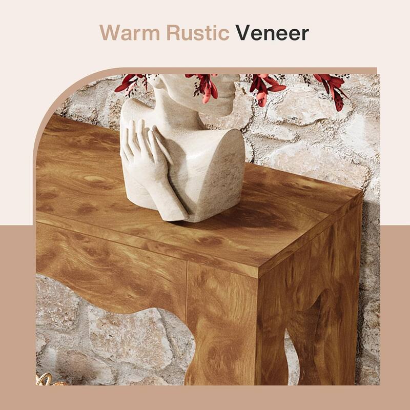 63 Inch Console Tables for Entryway, Modern Accent Sofa Table with Storage Shelf - 63" L x 11.81" W x 33.46" H