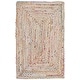 preview thumbnail 84 of 105, SAFAVIEH Handmade Cape Cod Marget Boho Coastal Jute Rug 2'3" x 5' - Beige/Multi - Rectangle