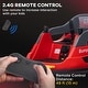 preview thumbnail 6 of 5, 12V Kids' Electric Bumper Car: Remote Control, 360° Spin, LED Lights, Music, Red