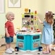 preview thumbnail 10 of 17, Costway Kids Kitchen Playset with Sounds Lights Steam Play Sink 113 - See Details