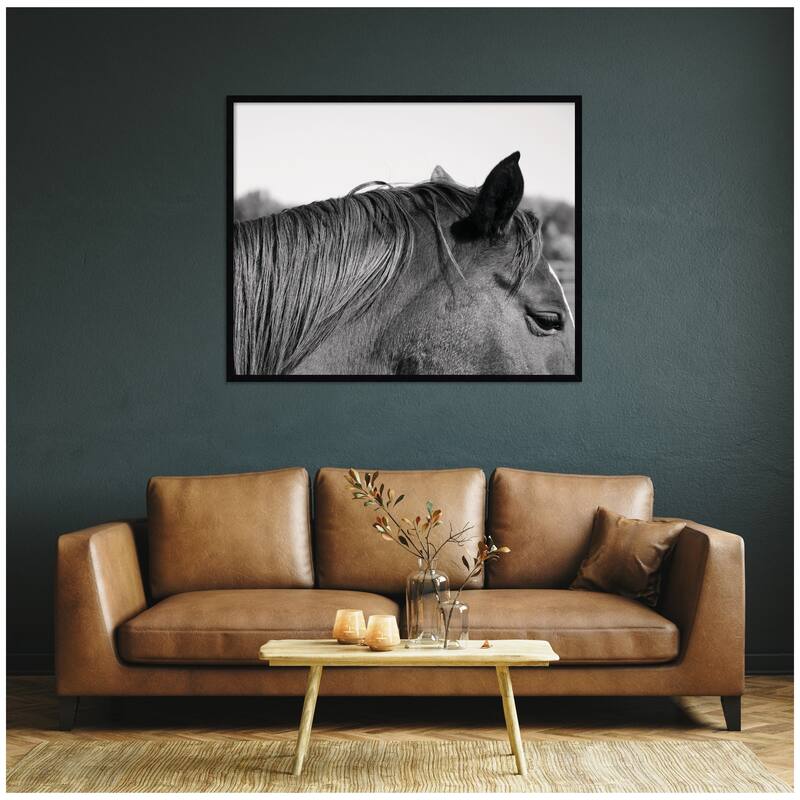 Kate and Laurel Auburn by Alicia Bock Framed Wall Art Print