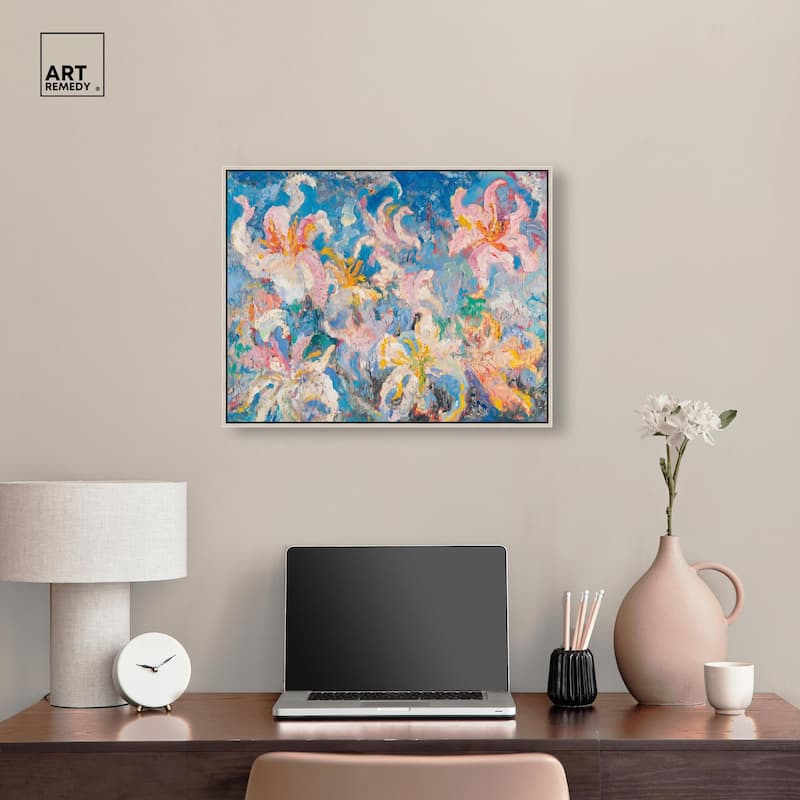 Pastel Riot I Canvas by Art Remedy