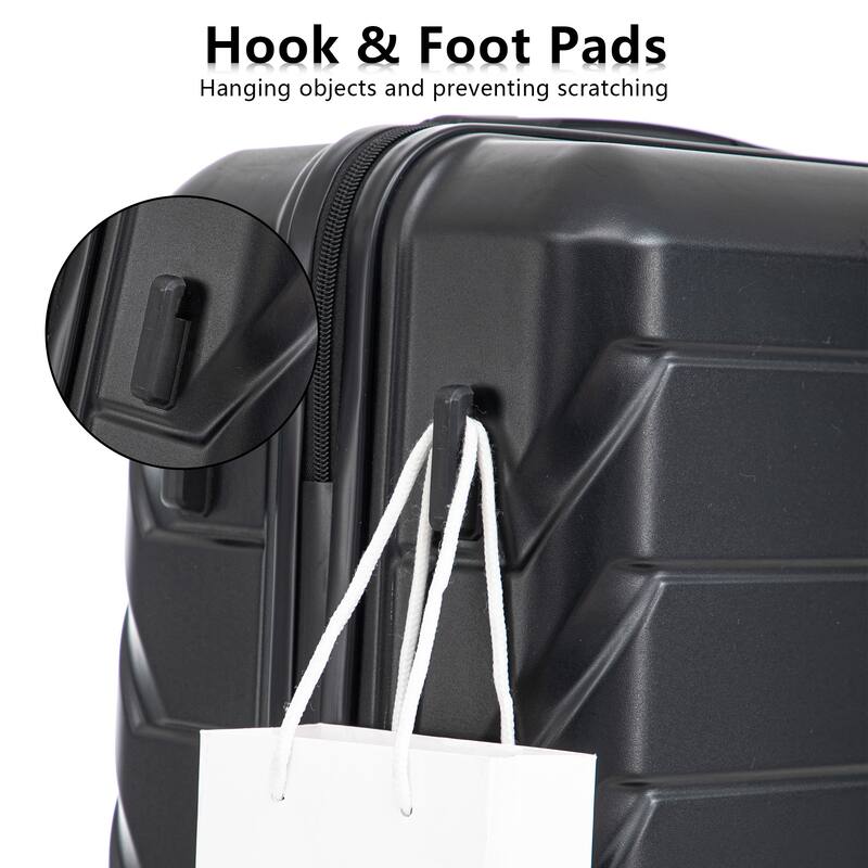 20"/24"/28" 3 pcs/set in ABS Spinner Wheel Luggage, Matching Color, With Combination Lock