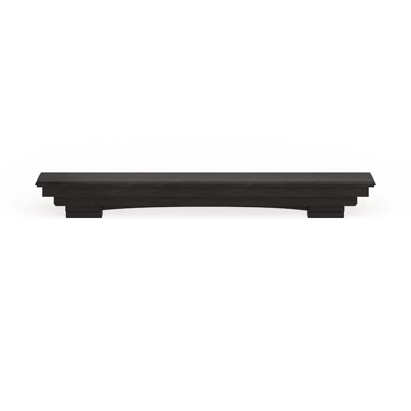 SEI Furniture Bonclary Wood Fireplace Mantel Shelf