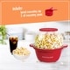 preview thumbnail 3 of 5, Nostalgia 2 QT Stainless Steel Stirring Popcorn Popper
