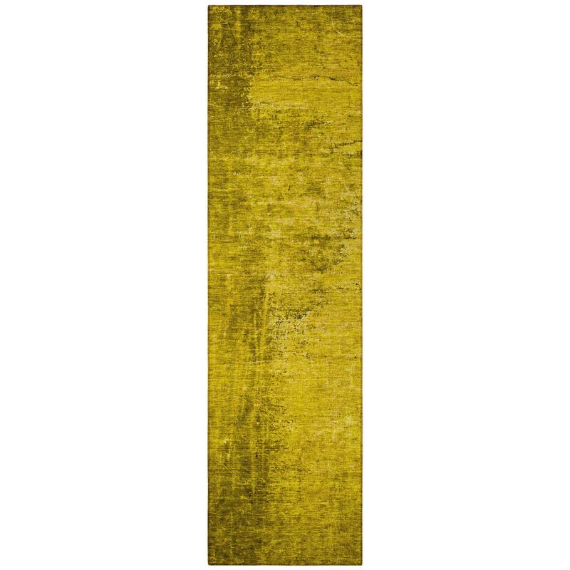 Dax Artistic Abstract Weather Resistant Blended Style Outdoor Rug