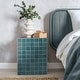 preview thumbnail 42 of 56, Callista Modern Ceramic Tiled Cube Side Table, Square Mosaic Pedestal Accent End Table for Living Room Bedroom - 14 X 14 X 18