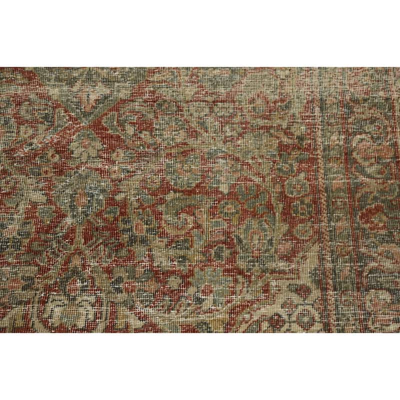 Hand Knotted Oriental 100% Wool Carpet Traditional Floral Oranges & Rust Bakhtiari Area Rug - 6' 5'' X 4' 2''
