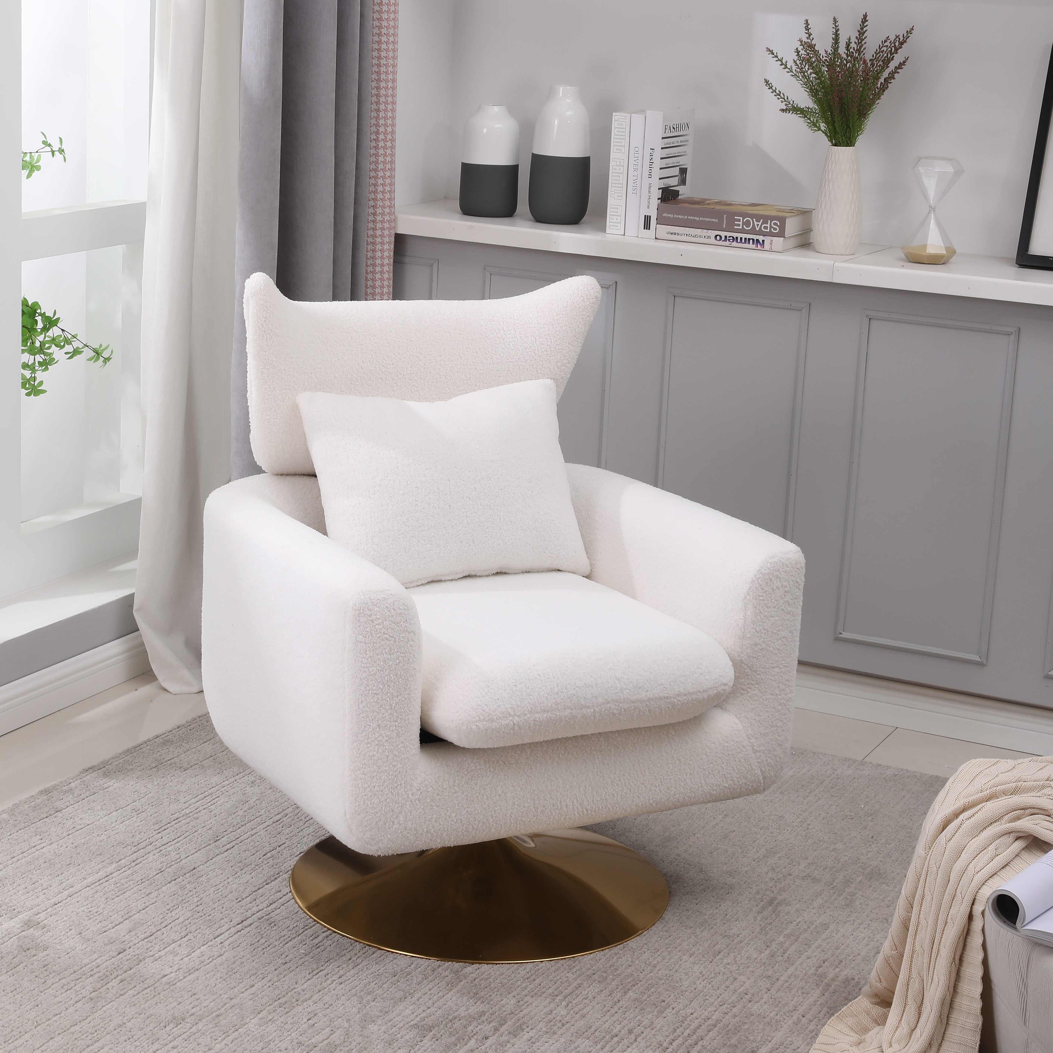 Teddy leather store club chair