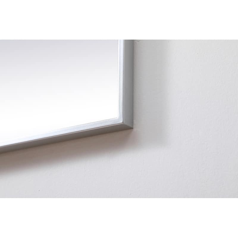 Indigo Home Metal Frame Square Mirror 30 inch