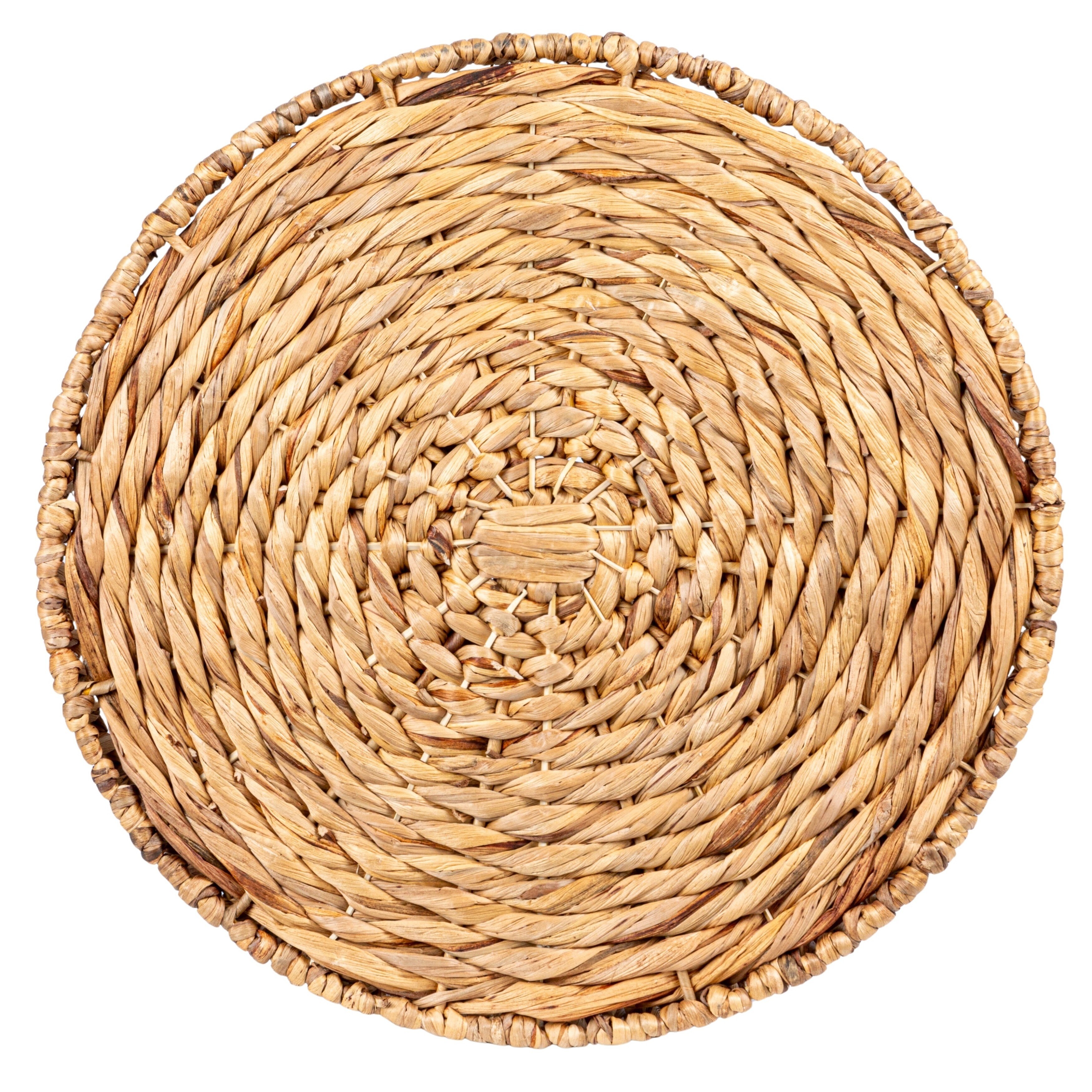 Hand-Woven Water Hyacinth Table - On Sale - Overstock - 31638139